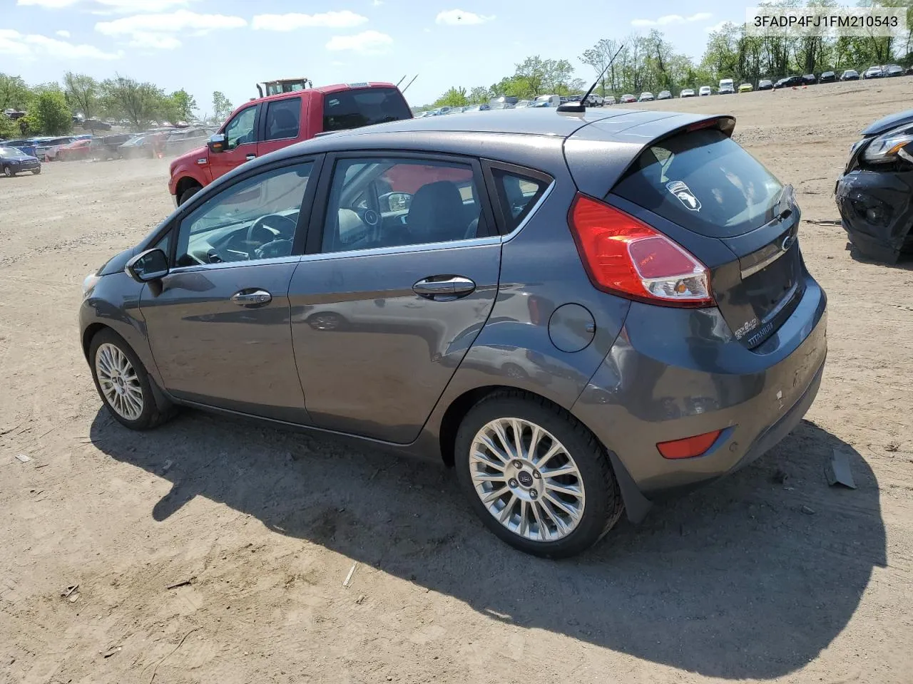 2015 Ford Fiesta Titanium VIN: 3FADP4FJ1FM210543 Lot: 52749524