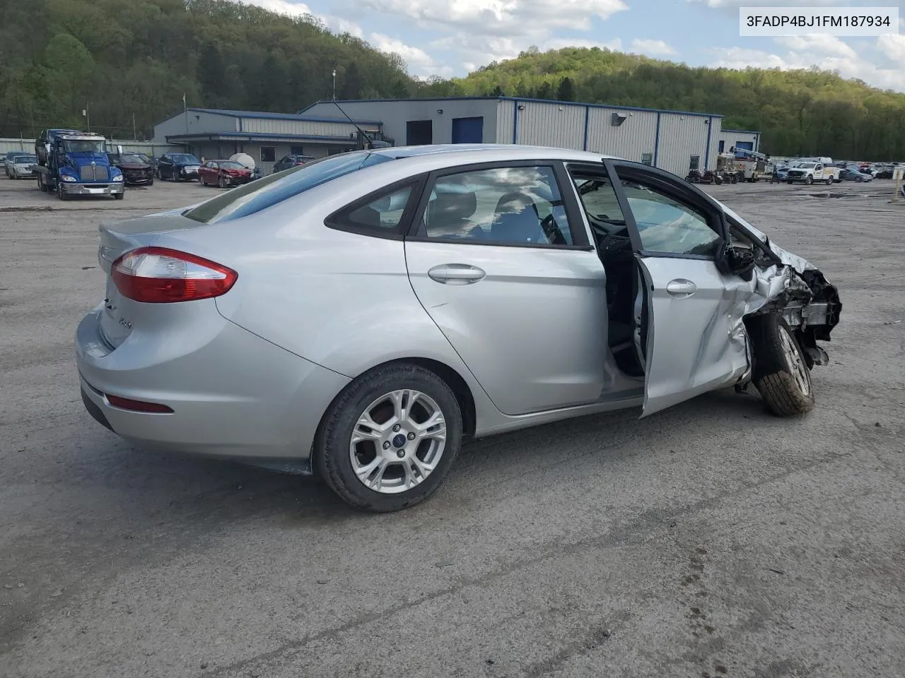 2015 Ford Fiesta Se VIN: 3FADP4BJ1FM187934 Lot: 52813054