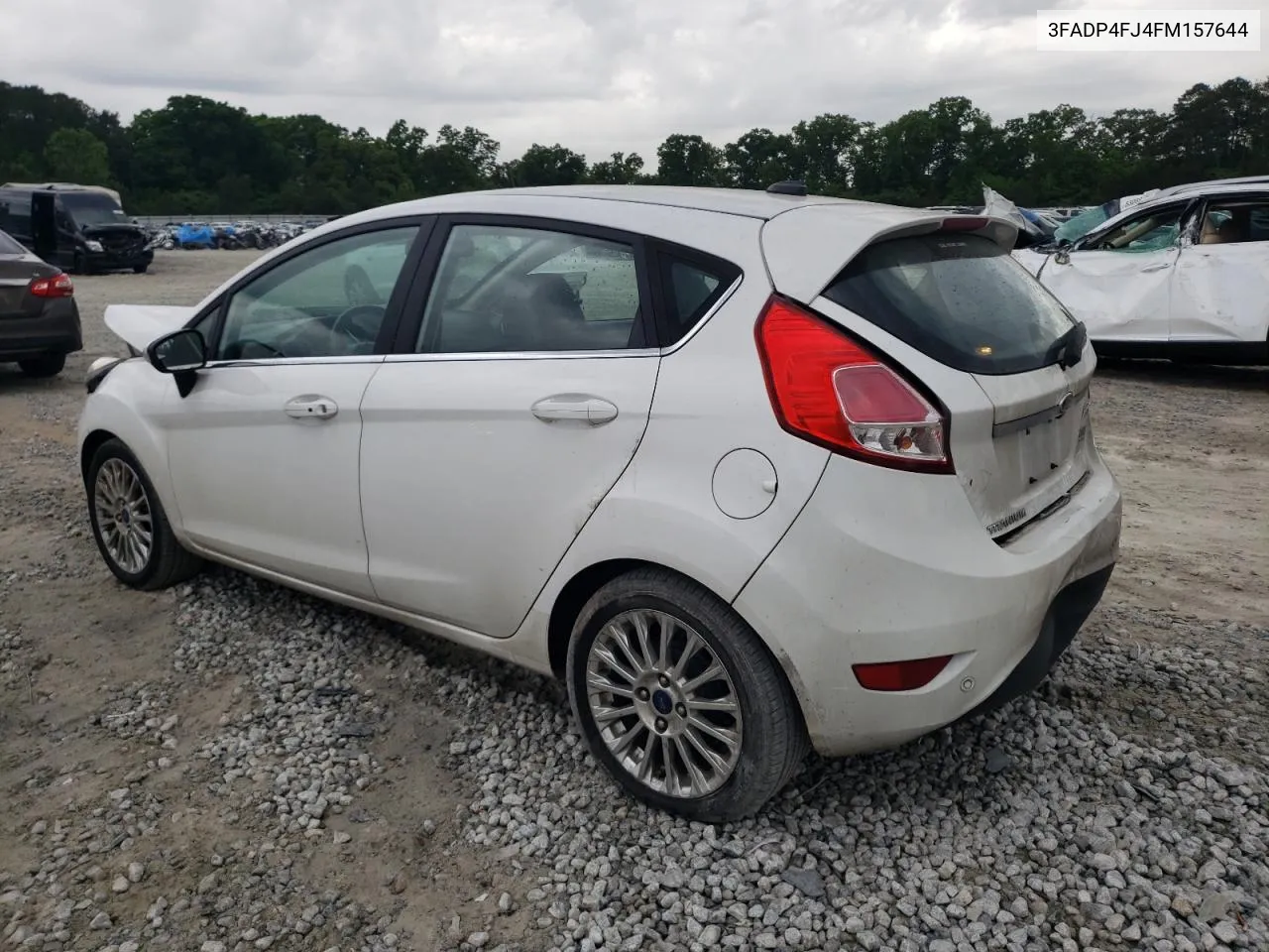 2015 Ford Fiesta Titanium VIN: 3FADP4FJ4FM157644 Lot: 52899544