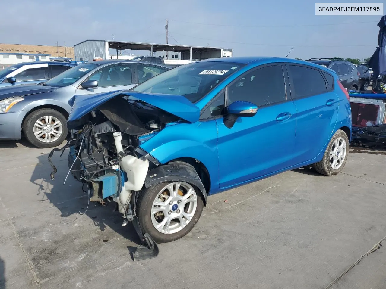 3FADP4EJ3FM117895 2015 Ford Fiesta Se