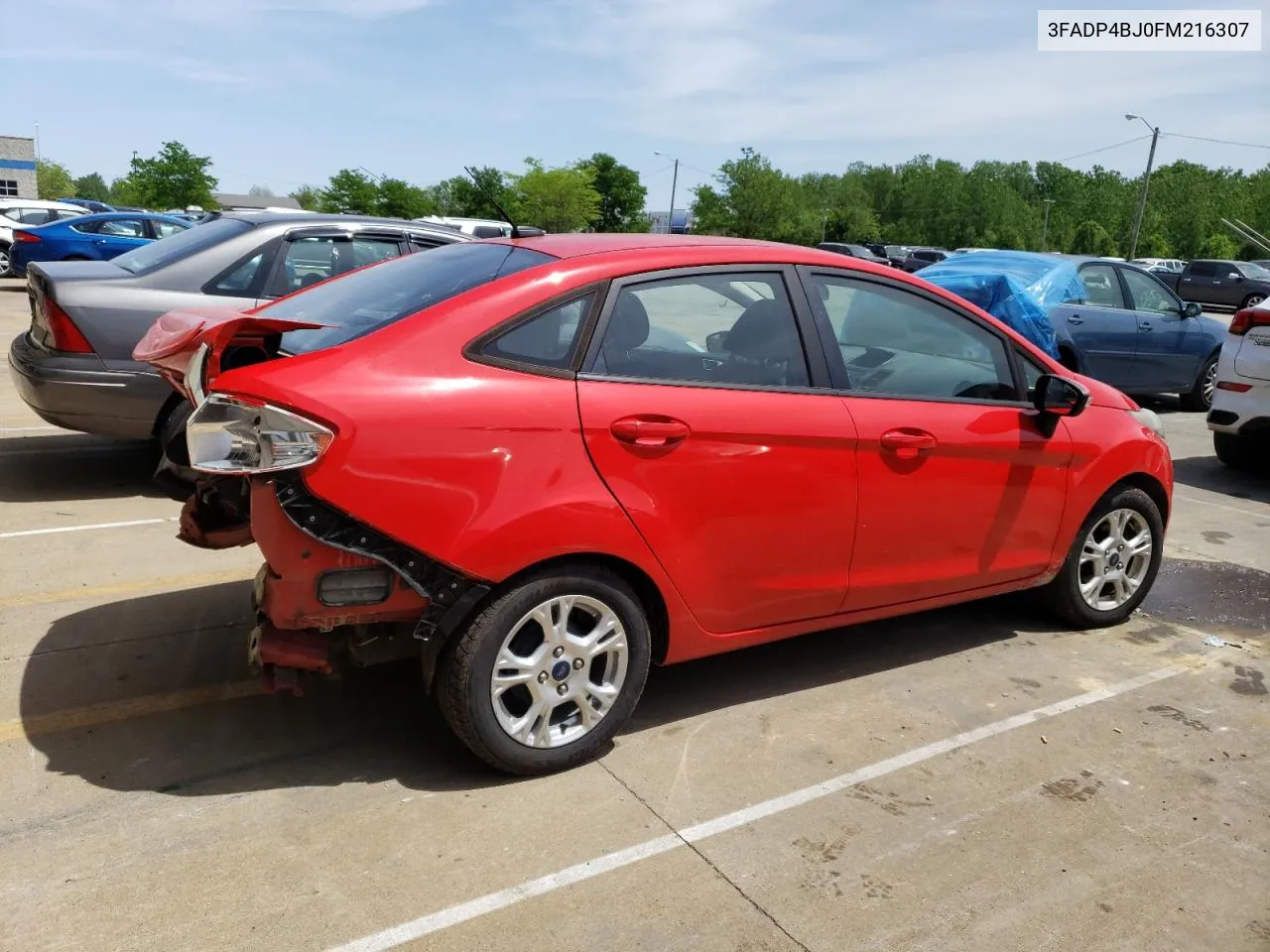 2015 Ford Fiesta Se VIN: 3FADP4BJ0FM216307 Lot: 53264364