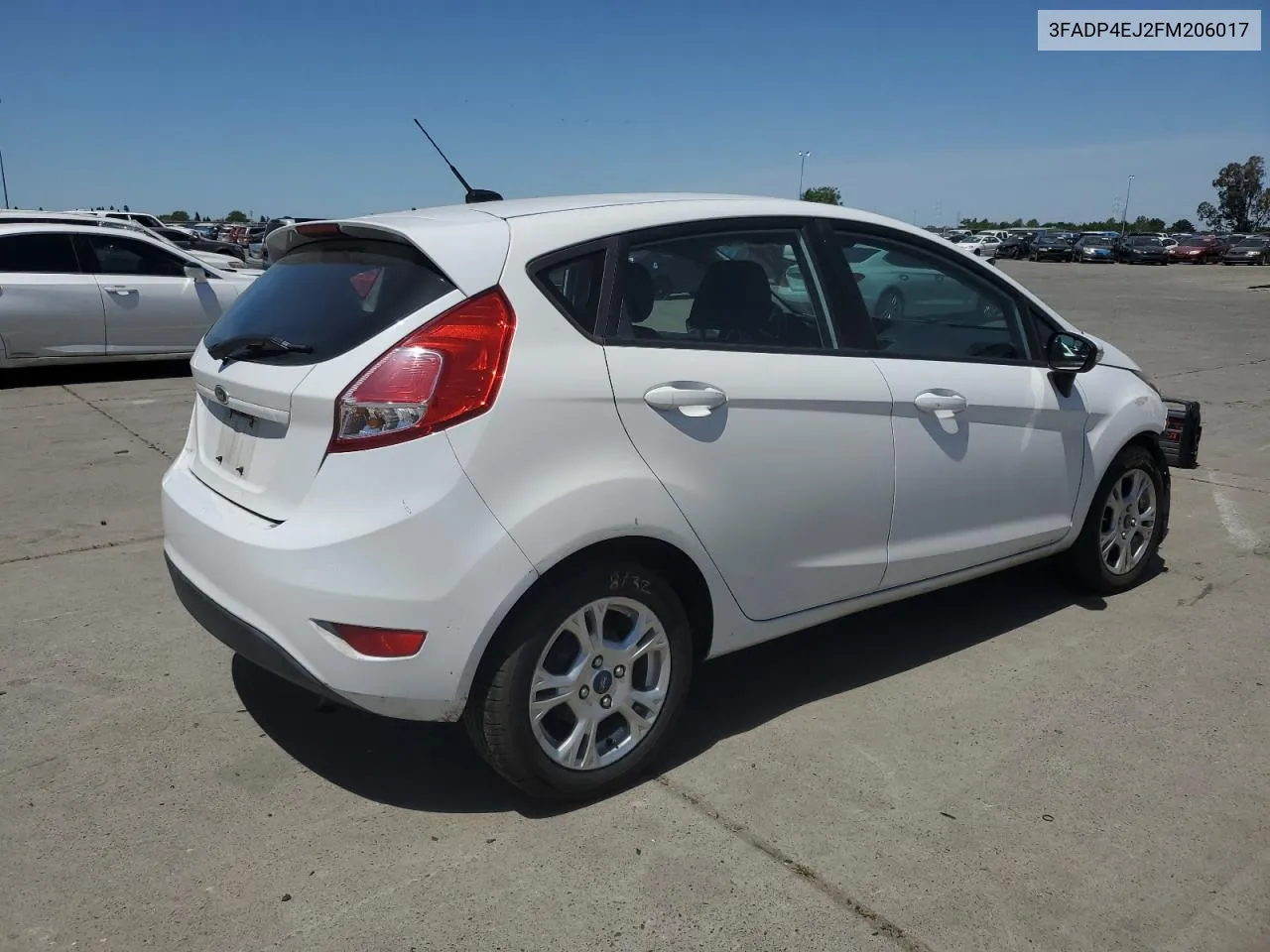 2015 Ford Fiesta Se VIN: 3FADP4EJ2FM206017 Lot: 53342474