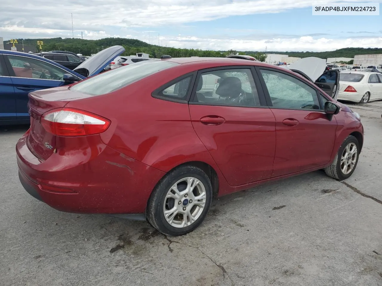 2015 Ford Fiesta Se VIN: 3FADP4BJXFM224723 Lot: 53347064