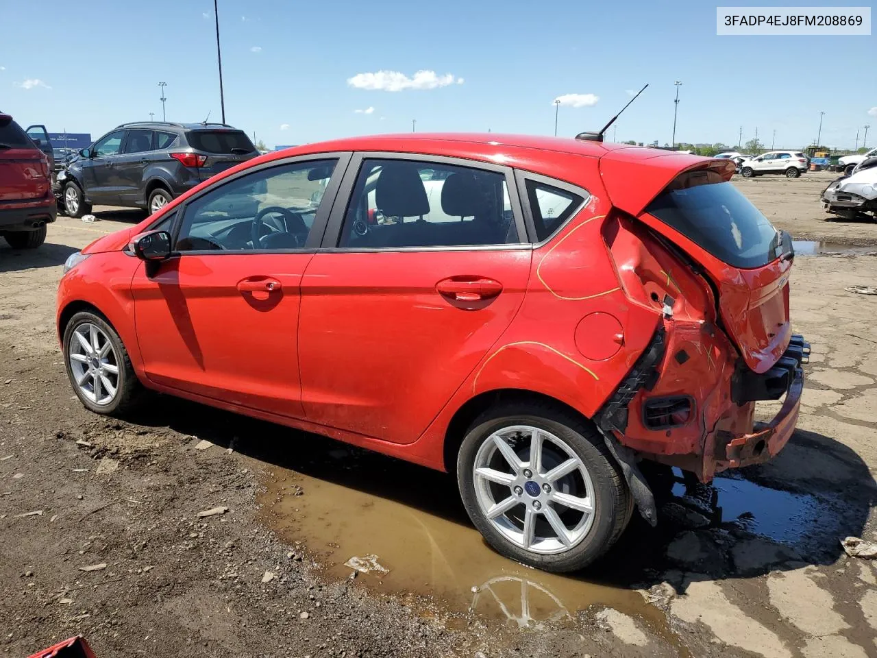 2015 Ford Fiesta Se VIN: 3FADP4EJ8FM208869 Lot: 53811004