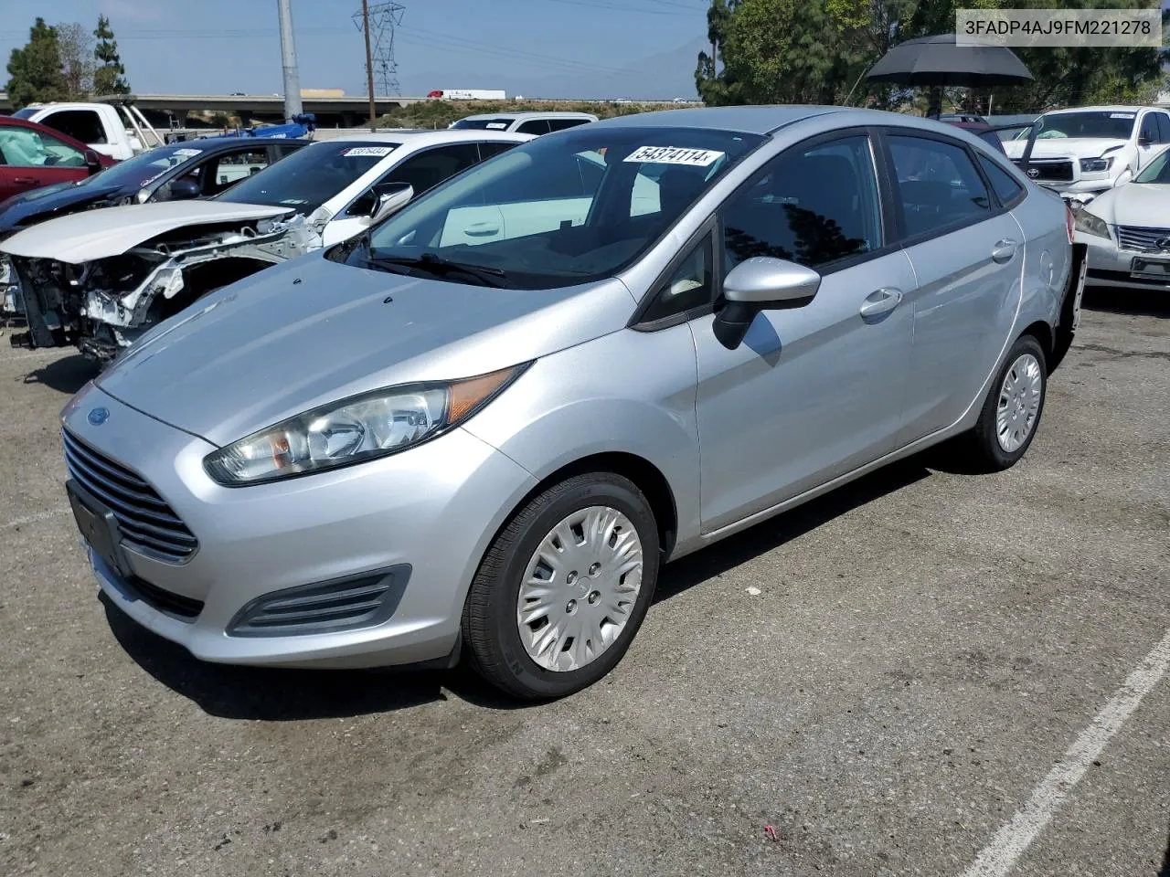 3FADP4AJ9FM221278 2015 Ford Fiesta S