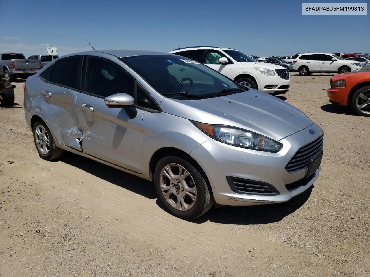 2015 Ford Fiesta Se VIN: 3FADP4BJ5FM199813 Lot: 54390824