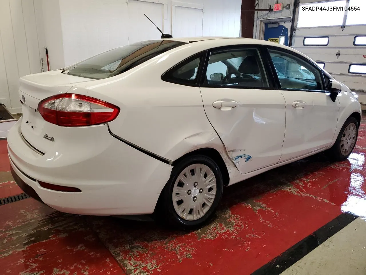 2015 Ford Fiesta S VIN: 3FADP4AJ3FM104554 Lot: 54573654