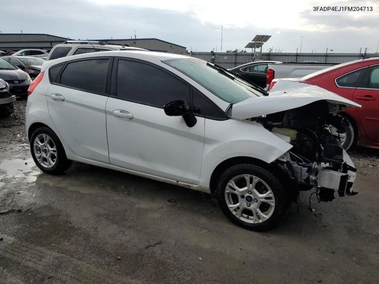 2015 Ford Fiesta Se VIN: 3FADP4EJ1FM204713 Lot: 54591264