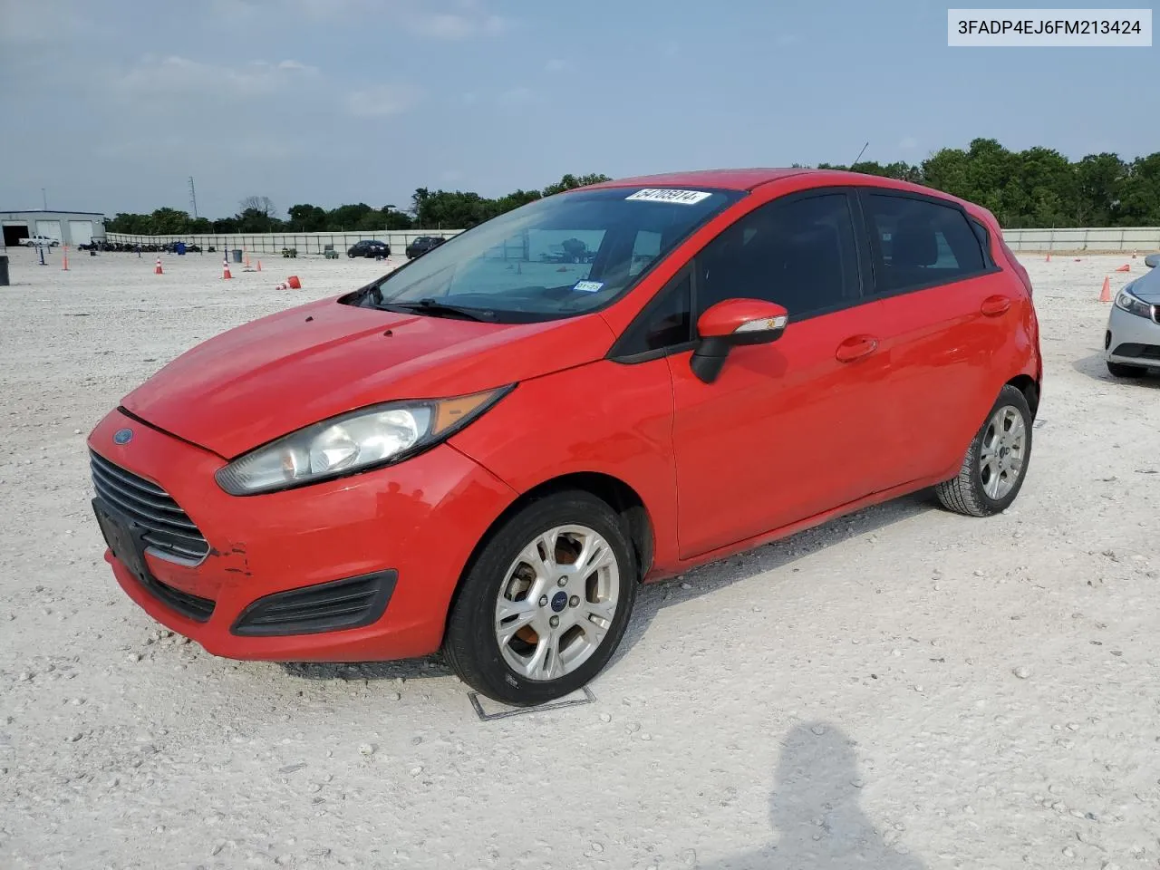 2015 Ford Fiesta Se VIN: 3FADP4EJ6FM213424 Lot: 54705914