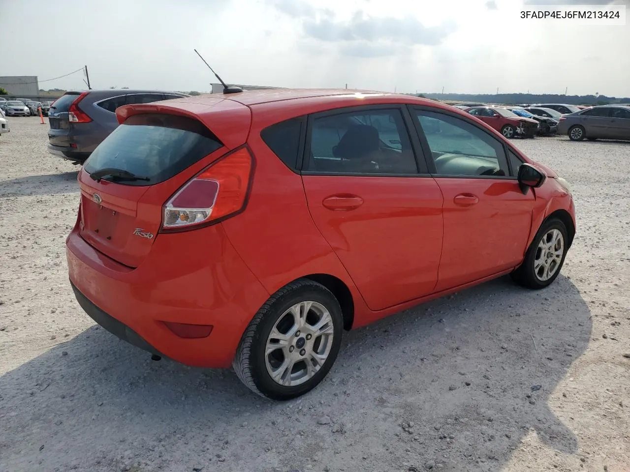 2015 Ford Fiesta Se VIN: 3FADP4EJ6FM213424 Lot: 54705914