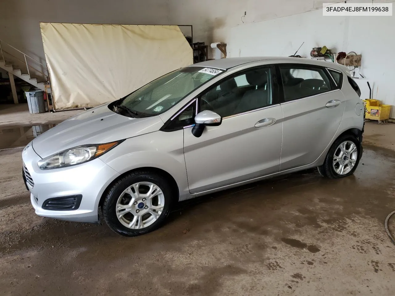 2015 Ford Fiesta Se VIN: 3FADP4EJ8FM199638 Lot: 54774654