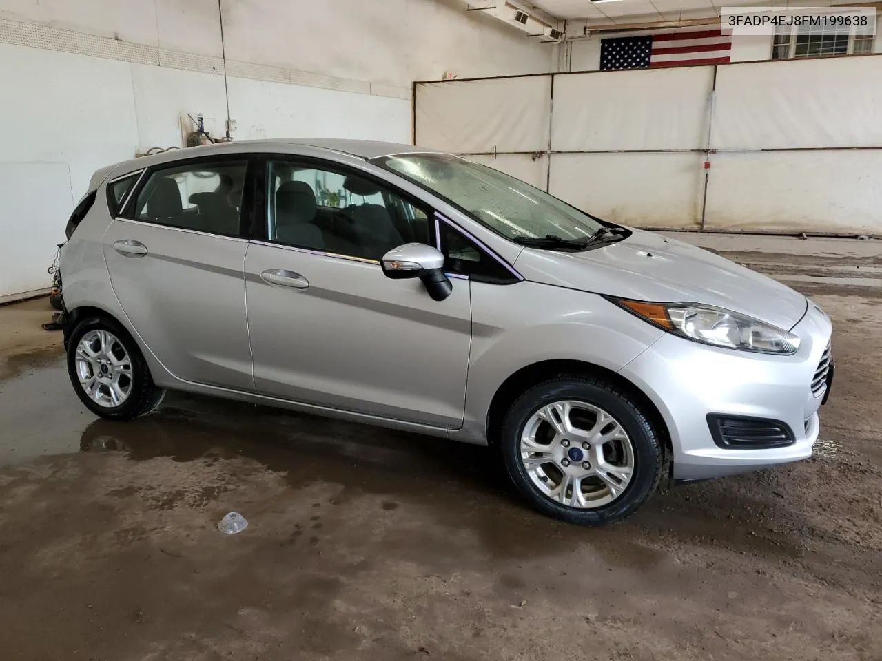 2015 Ford Fiesta Se VIN: 3FADP4EJ8FM199638 Lot: 54774654