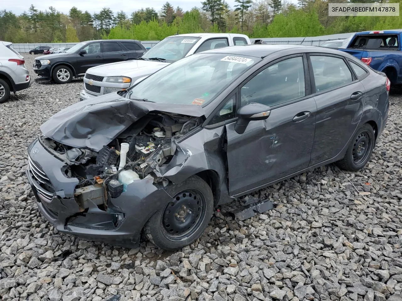 2015 Ford Fiesta Se VIN: 3FADP4BE0FM147878 Lot: 54844124