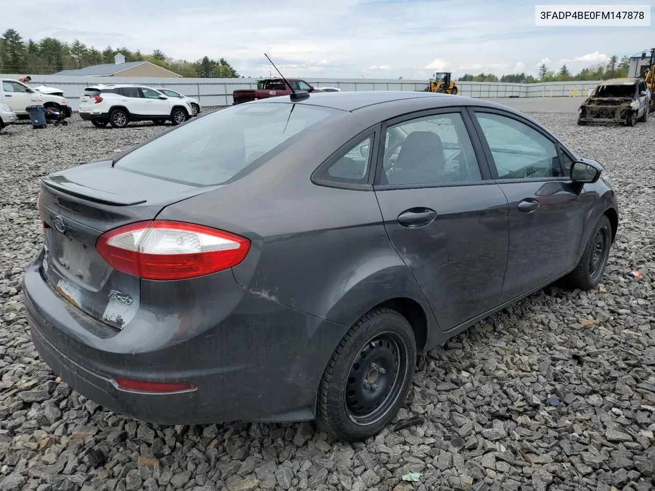 2015 Ford Fiesta Se VIN: 3FADP4BE0FM147878 Lot: 54844124