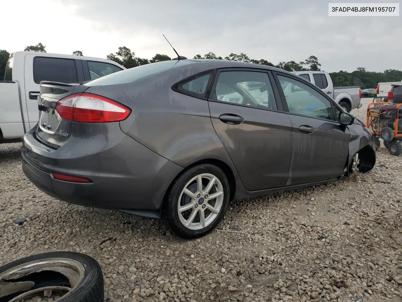 2015 Ford Fiesta Se VIN: 3FADP4BJ8FM195707 Lot: 55106264