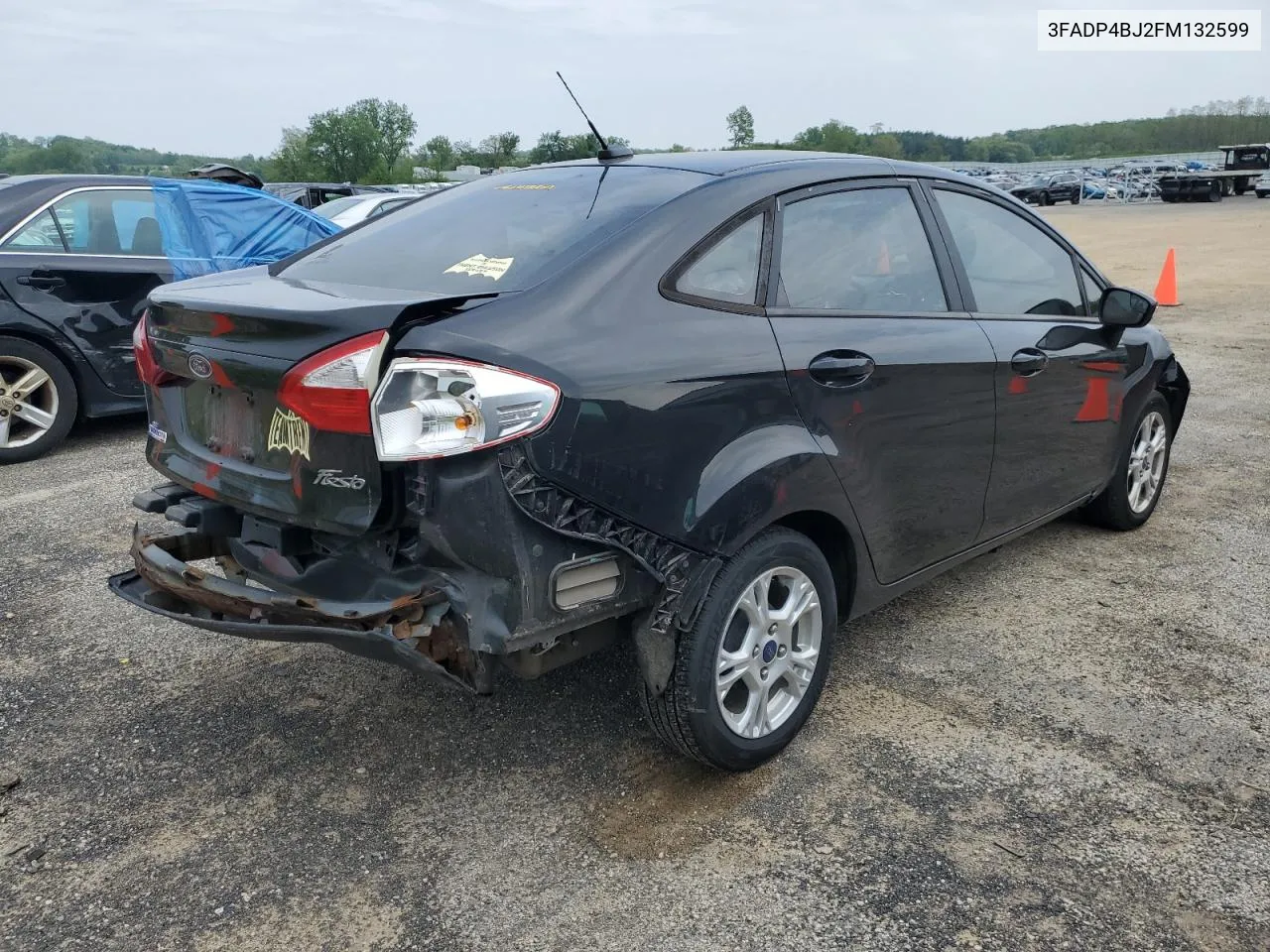 2015 Ford Fiesta Se VIN: 3FADP4BJ2FM132599 Lot: 55147924