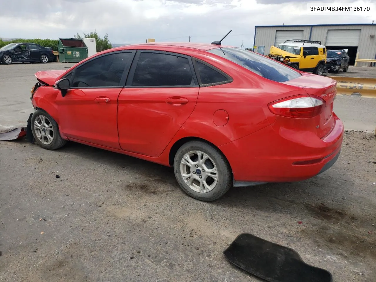 2015 Ford Fiesta Se VIN: 3FADP4BJ4FM136170 Lot: 55176424