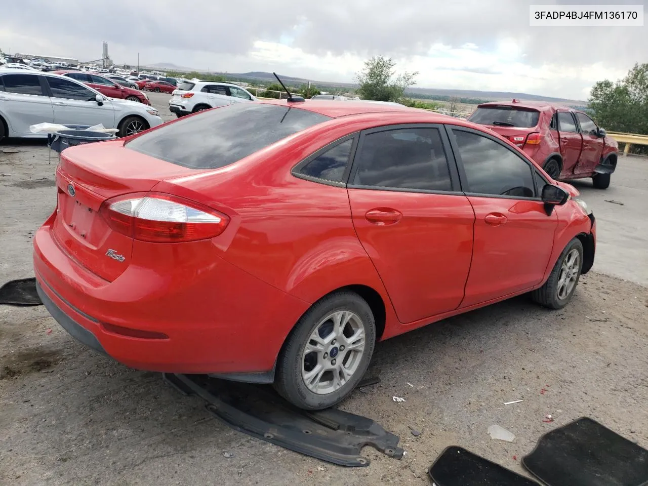 2015 Ford Fiesta Se VIN: 3FADP4BJ4FM136170 Lot: 55176424