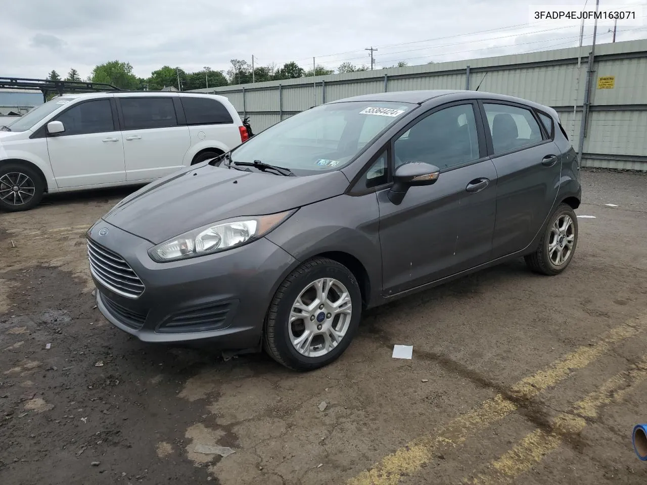 2015 Ford Fiesta Se VIN: 3FADP4EJ0FM163071 Lot: 55364424