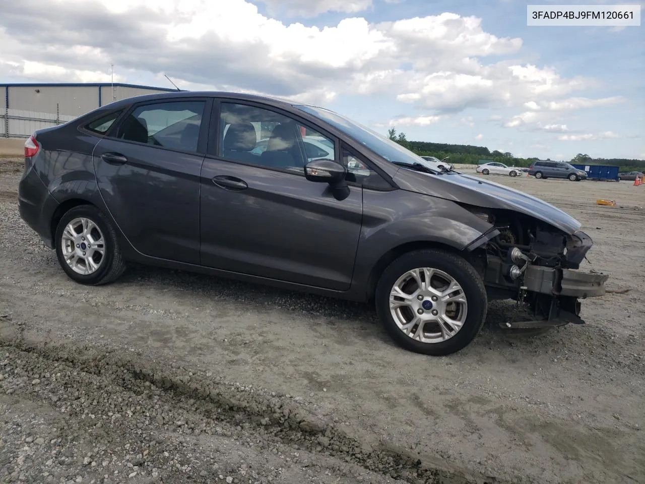 2015 Ford Fiesta Se VIN: 3FADP4BJ9FM120661 Lot: 55452914