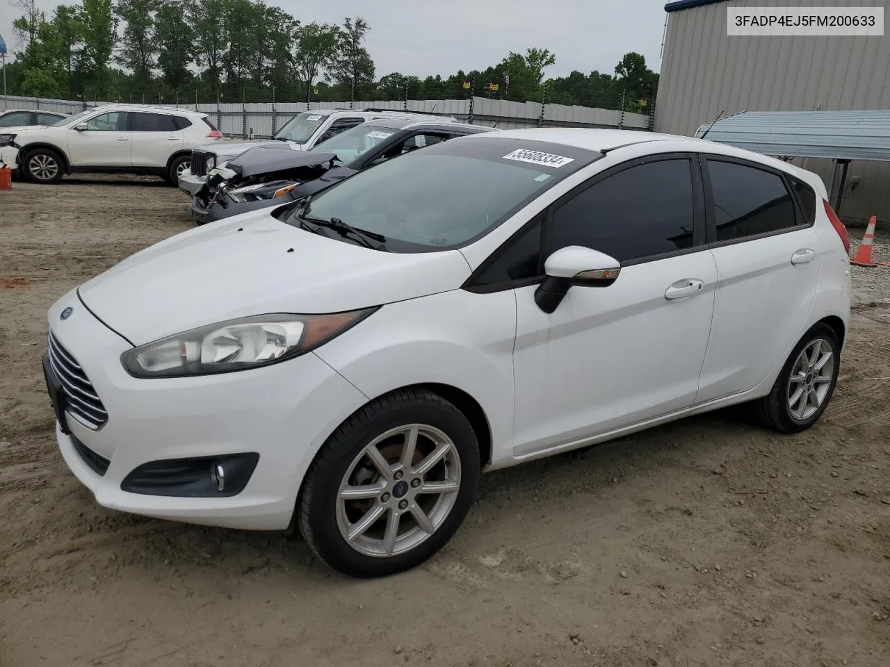 2015 Ford Fiesta Se VIN: 3FADP4EJ5FM200633 Lot: 55608334