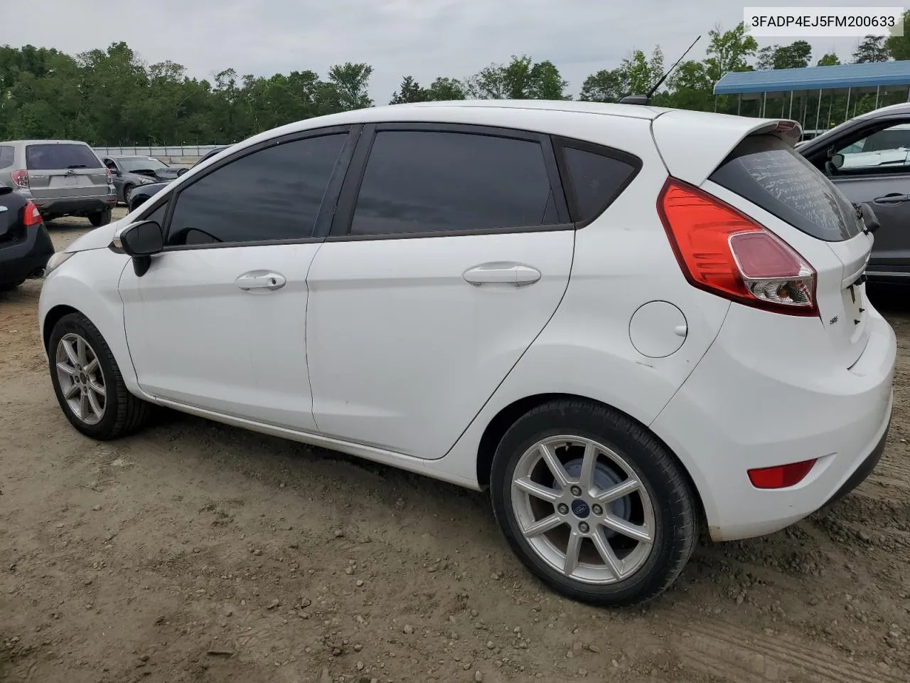 2015 Ford Fiesta Se VIN: 3FADP4EJ5FM200633 Lot: 55608334