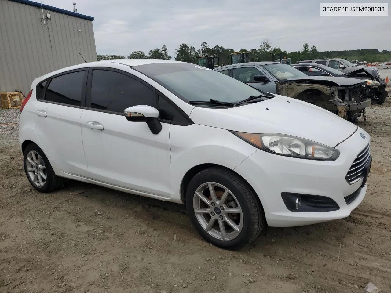 2015 Ford Fiesta Se VIN: 3FADP4EJ5FM200633 Lot: 55608334