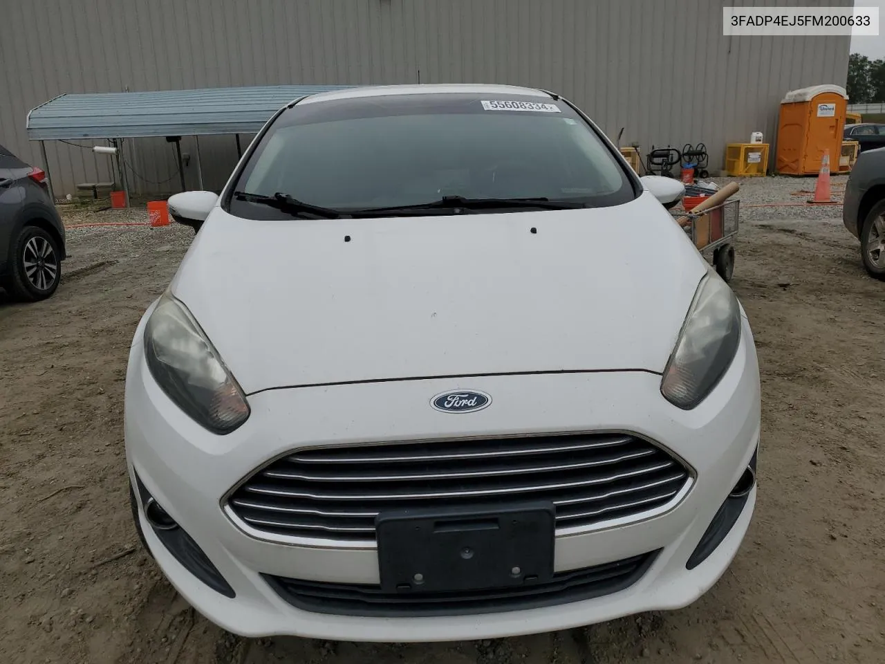 2015 Ford Fiesta Se VIN: 3FADP4EJ5FM200633 Lot: 55608334