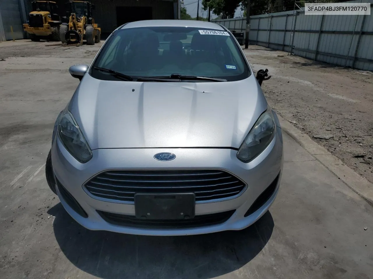 2015 Ford Fiesta Se VIN: 3FADP4BJ3FM120770 Lot: 55706104