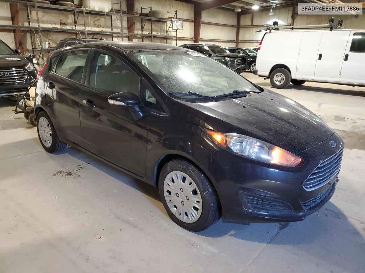 2015 Ford Fiesta Se VIN: 3FADP4EE9FM117886 Lot: 55718964