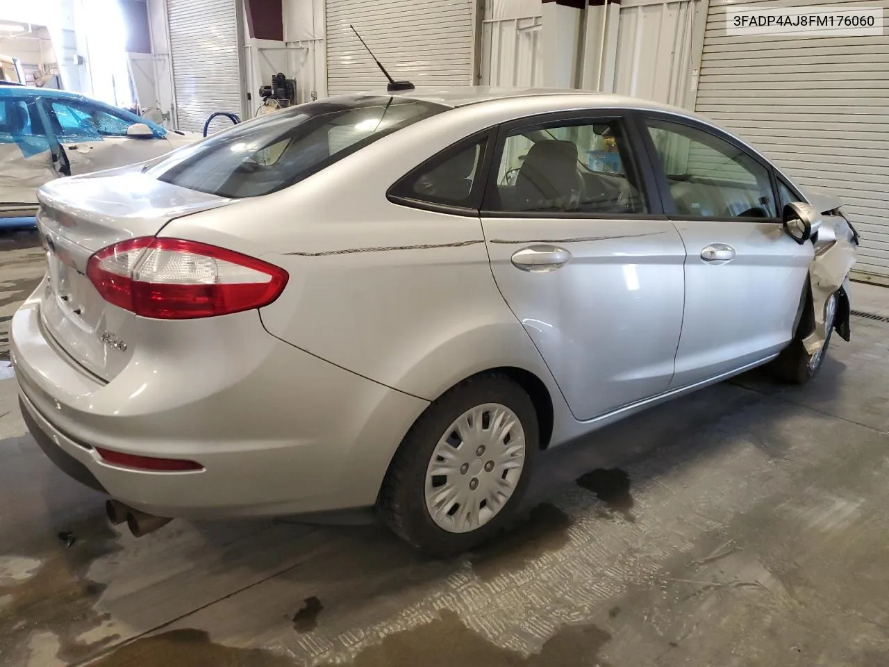 2015 Ford Fiesta S VIN: 3FADP4AJ8FM176060 Lot: 55796454