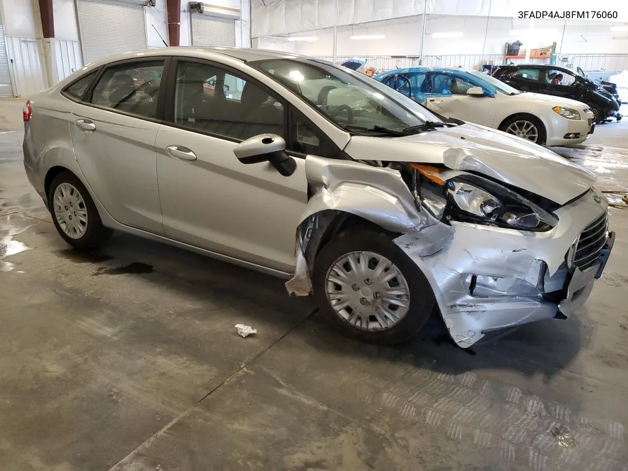 2015 Ford Fiesta S VIN: 3FADP4AJ8FM176060 Lot: 55796454