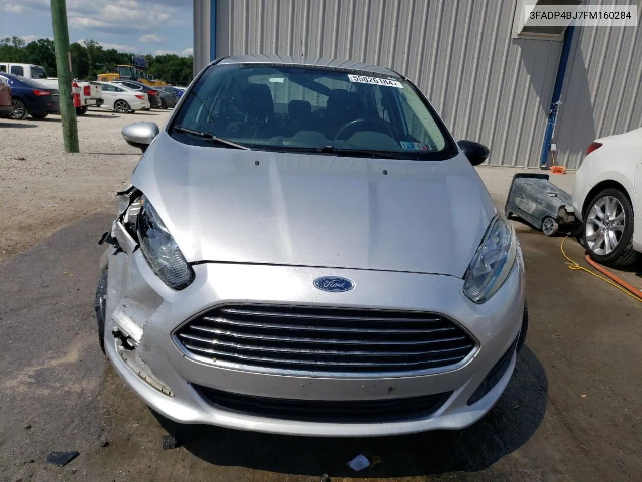 2015 Ford Fiesta Se VIN: 3FADP4BJ7FM160284 Lot: 55826184