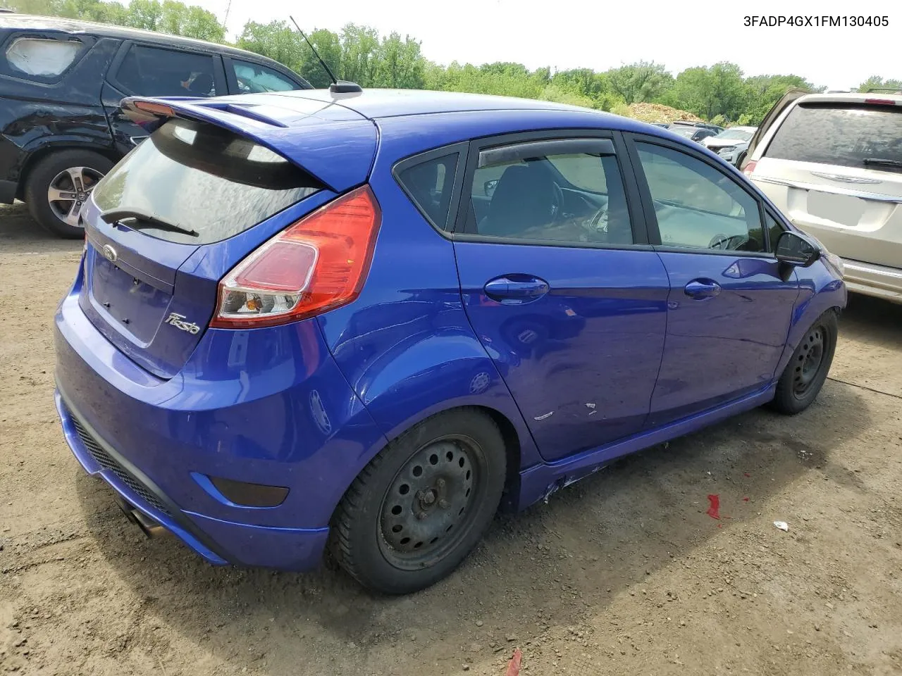 2015 Ford Fiesta St VIN: 3FADP4GX1FM130405 Lot: 55874124