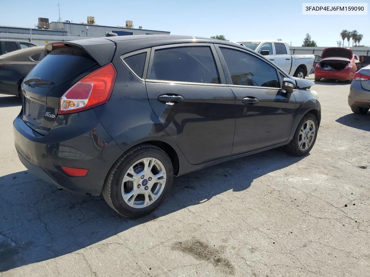 2015 Ford Fiesta Se VIN: 3FADP4EJ6FM159090 Lot: 55947414