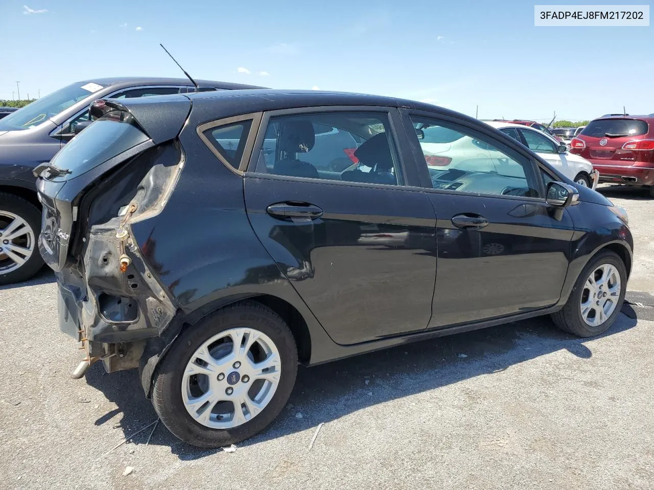 2015 Ford Fiesta Se VIN: 3FADP4EJ8FM217202 Lot: 56024504