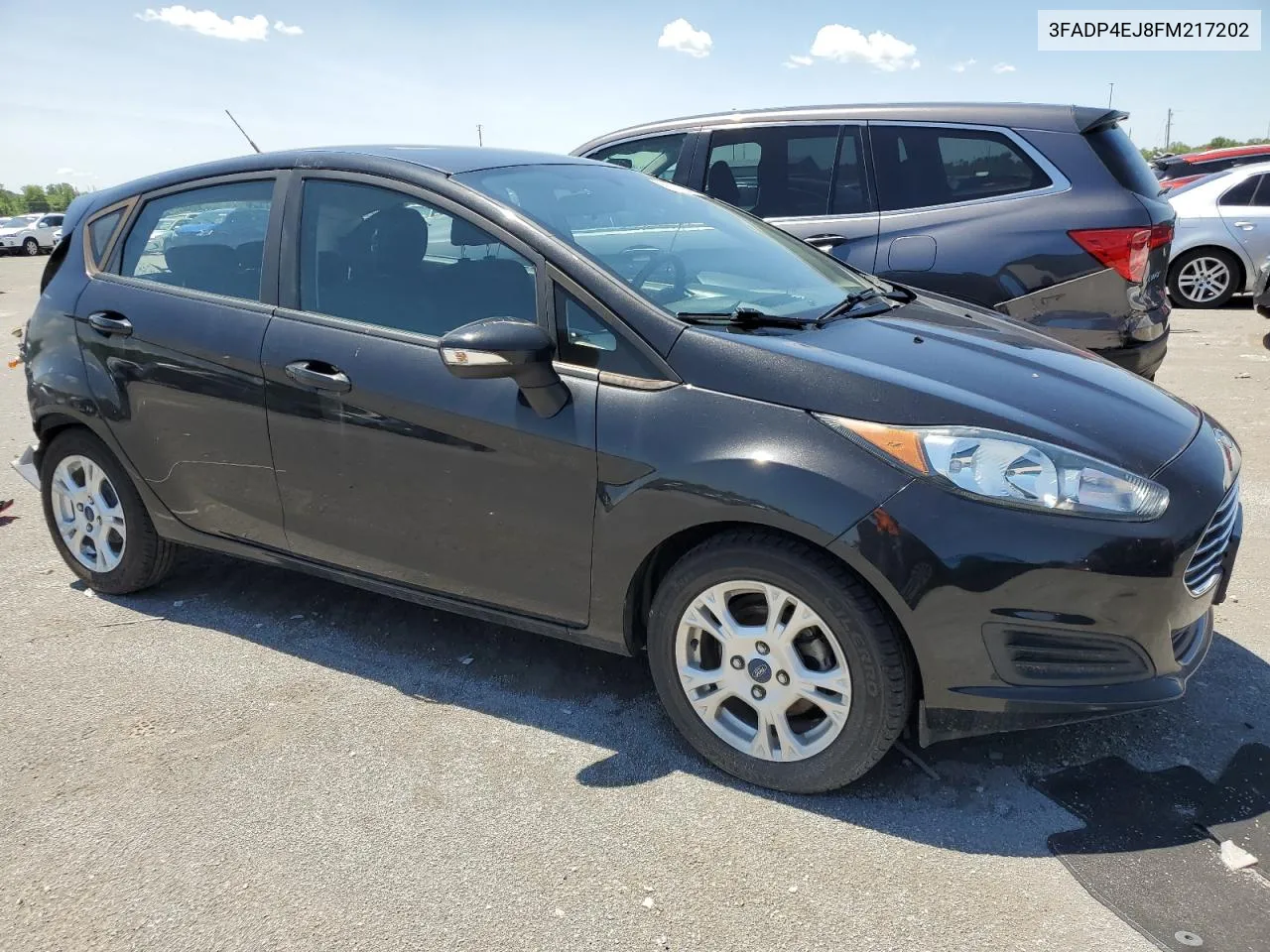 2015 Ford Fiesta Se VIN: 3FADP4EJ8FM217202 Lot: 56024504