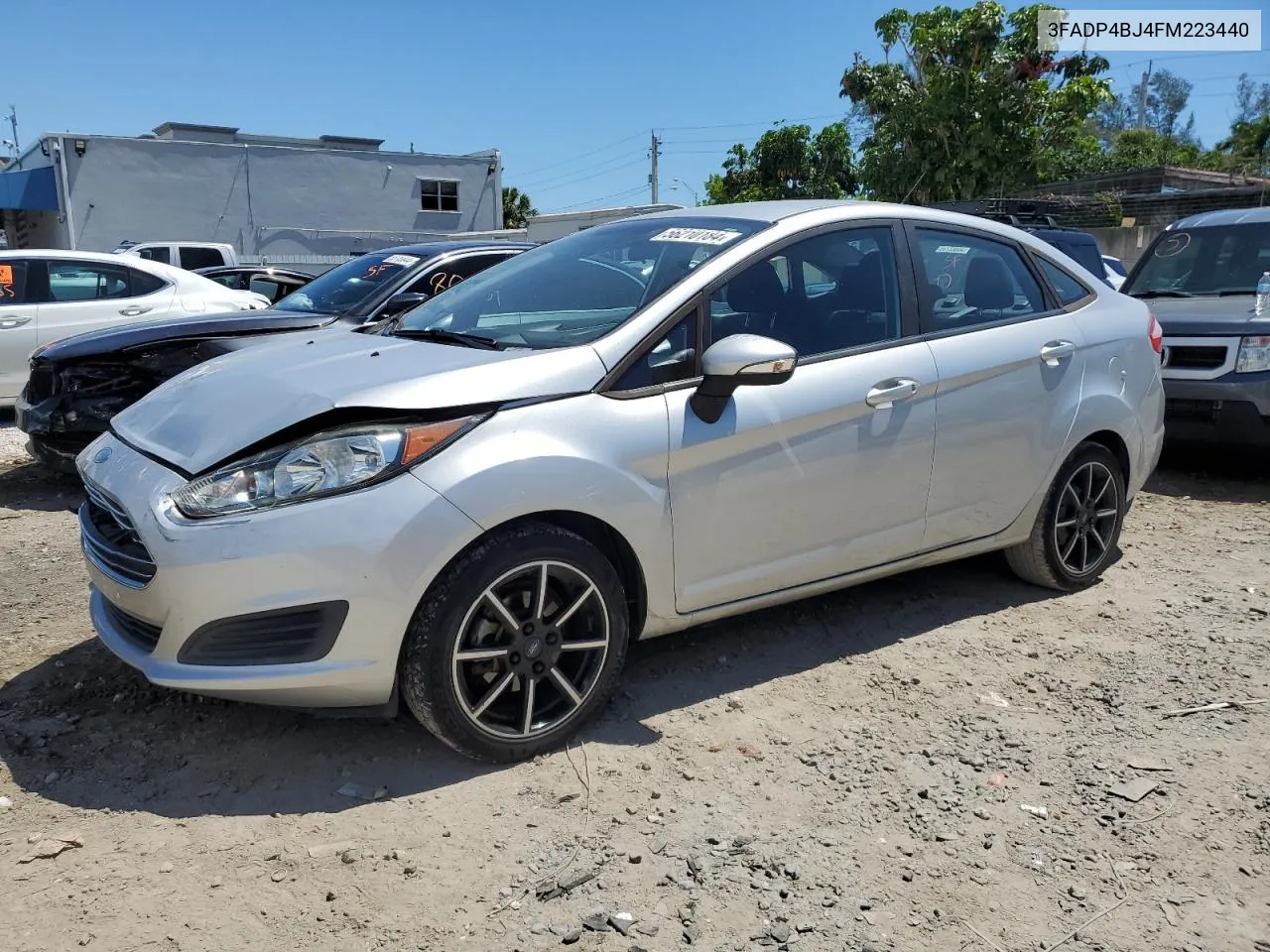 2015 Ford Fiesta Se VIN: 3FADP4BJ4FM223440 Lot: 56210184