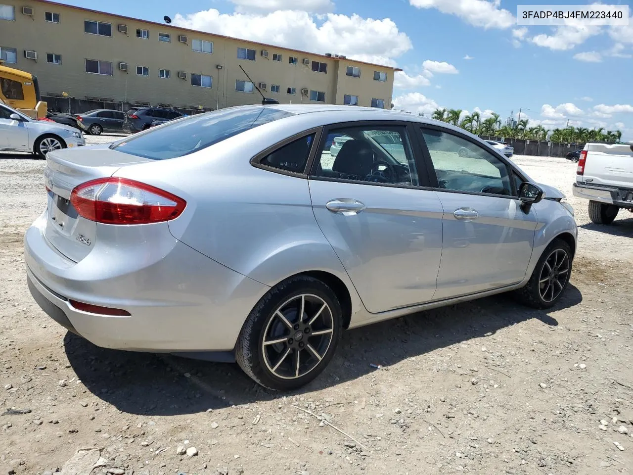 2015 Ford Fiesta Se VIN: 3FADP4BJ4FM223440 Lot: 56210184