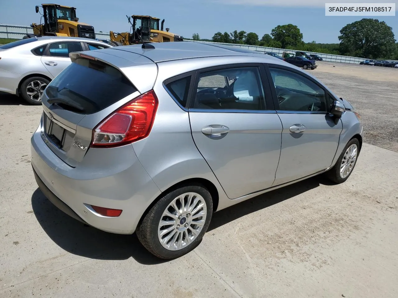 2015 Ford Fiesta Titanium VIN: 3FADP4FJ5FM108517 Lot: 56227014