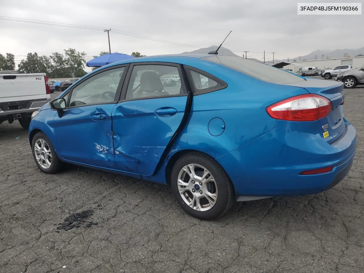 2015 Ford Fiesta Se VIN: 3FADP4BJ5FM190366 Lot: 56346184