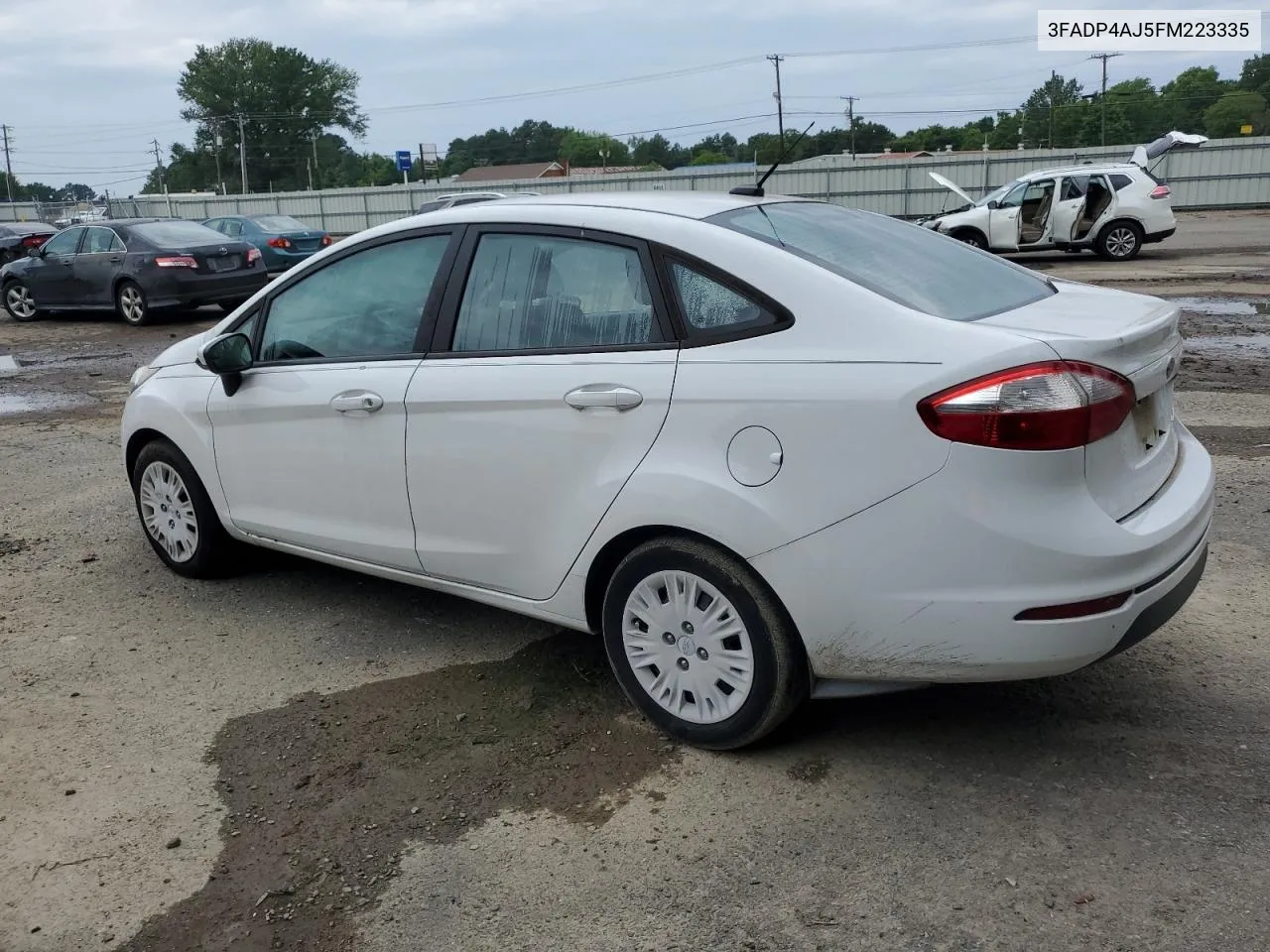 2015 Ford Fiesta S VIN: 3FADP4AJ5FM223335 Lot: 56431944