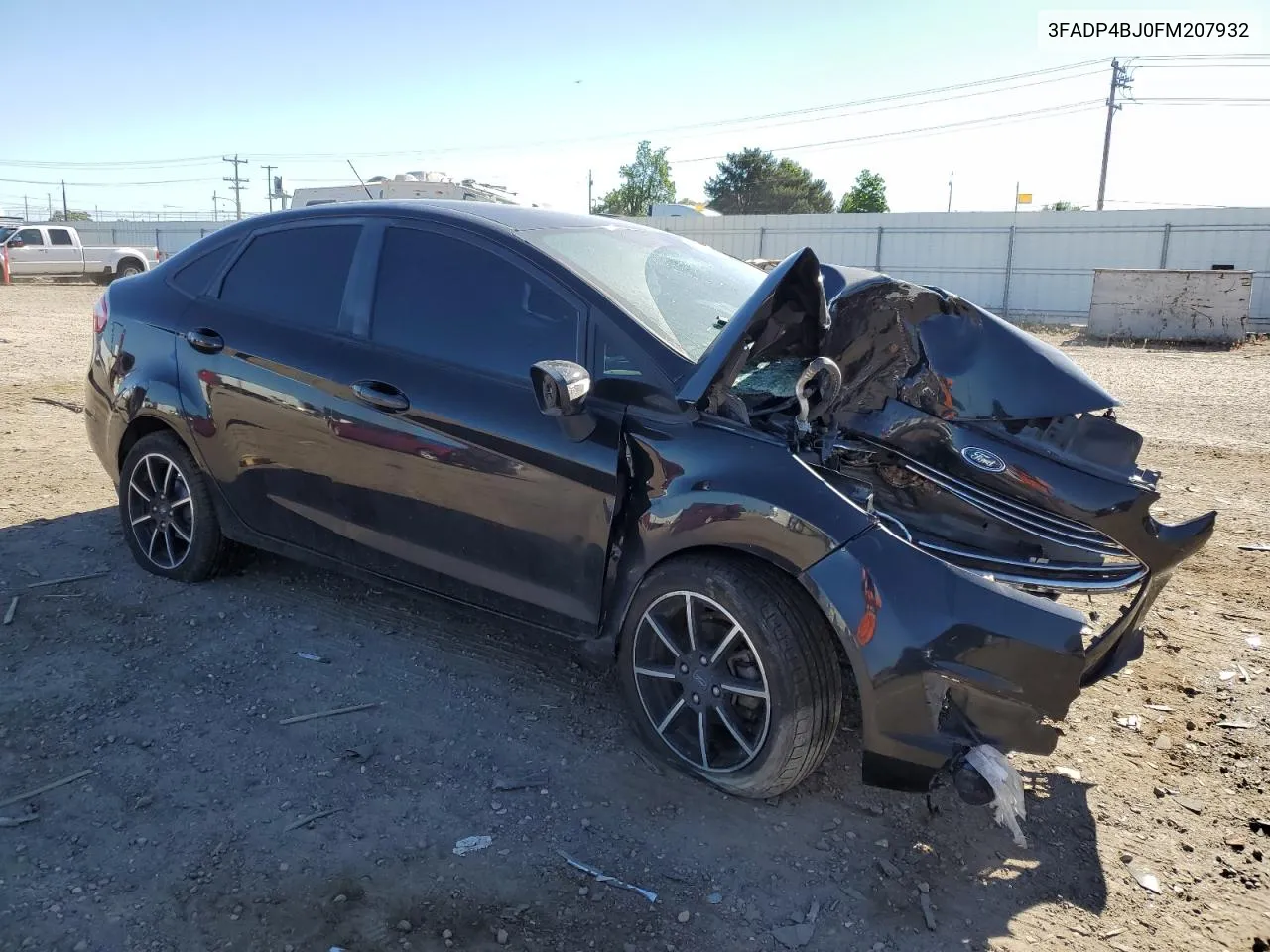 2015 Ford Fiesta Se VIN: 3FADP4BJ0FM207932 Lot: 56747744