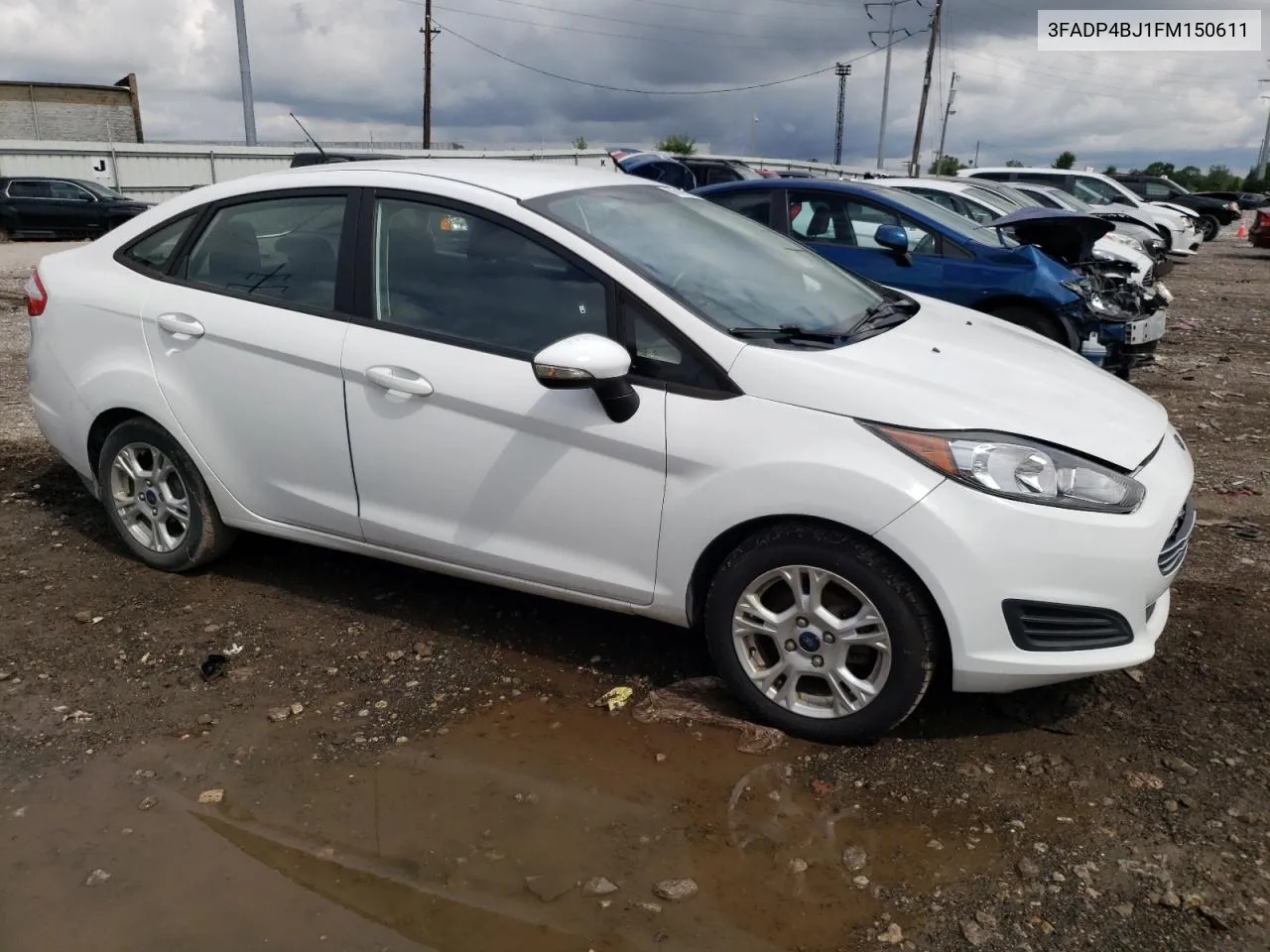 2015 Ford Fiesta Se VIN: 3FADP4BJ1FM150611 Lot: 56749124