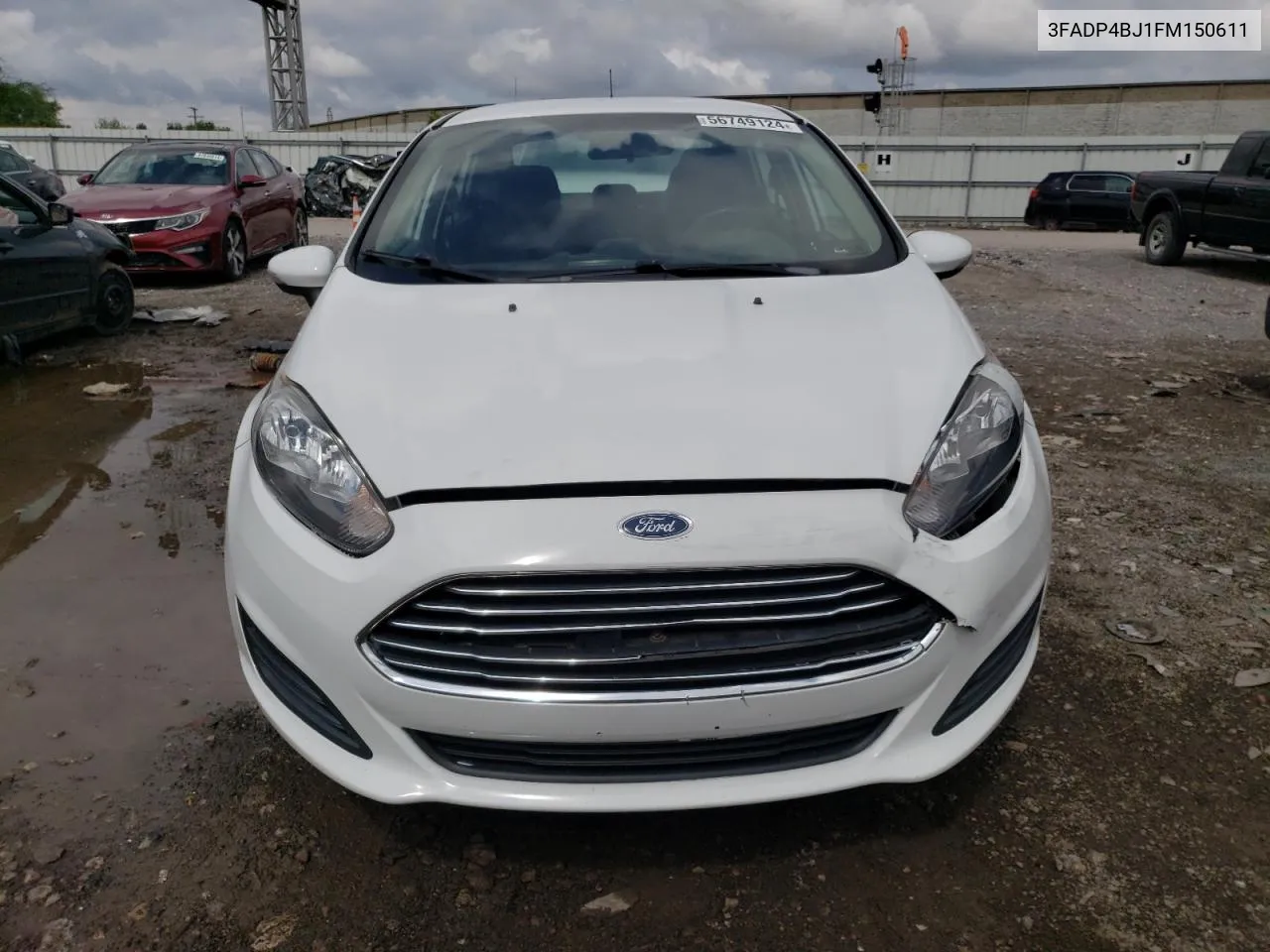 2015 Ford Fiesta Se VIN: 3FADP4BJ1FM150611 Lot: 56749124