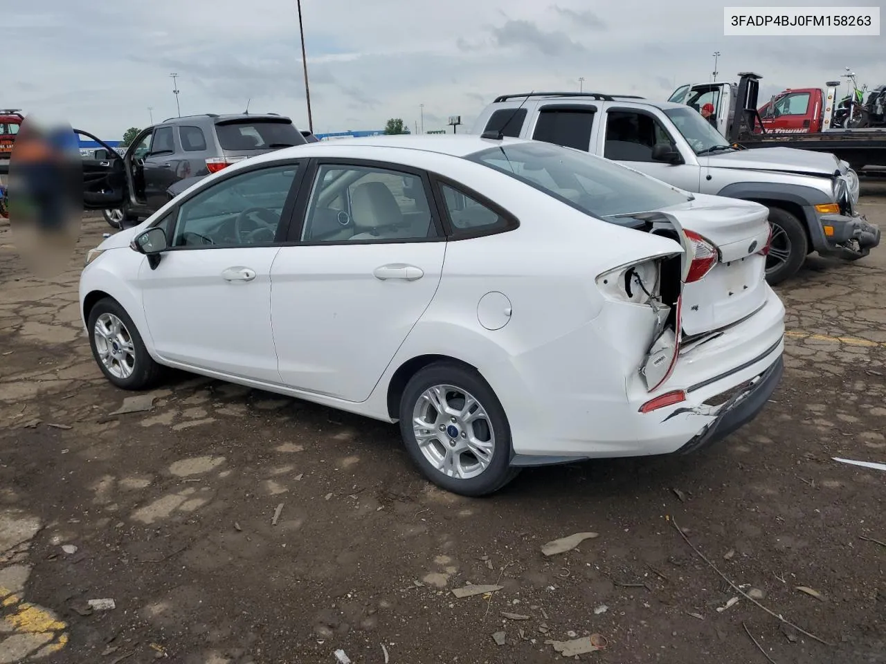 2015 Ford Fiesta Se VIN: 3FADP4BJ0FM158263 Lot: 56859104