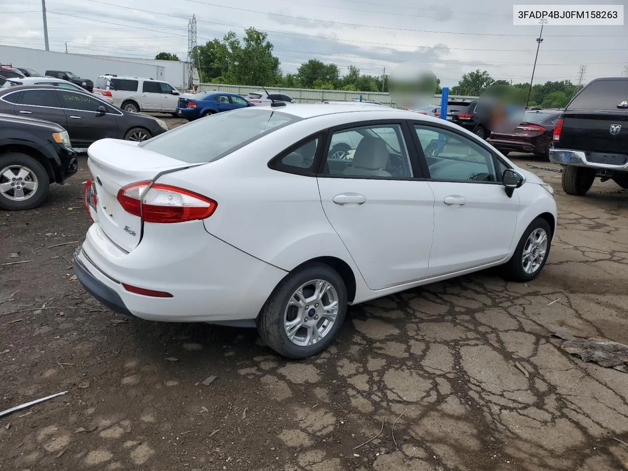 2015 Ford Fiesta Se VIN: 3FADP4BJ0FM158263 Lot: 56859104