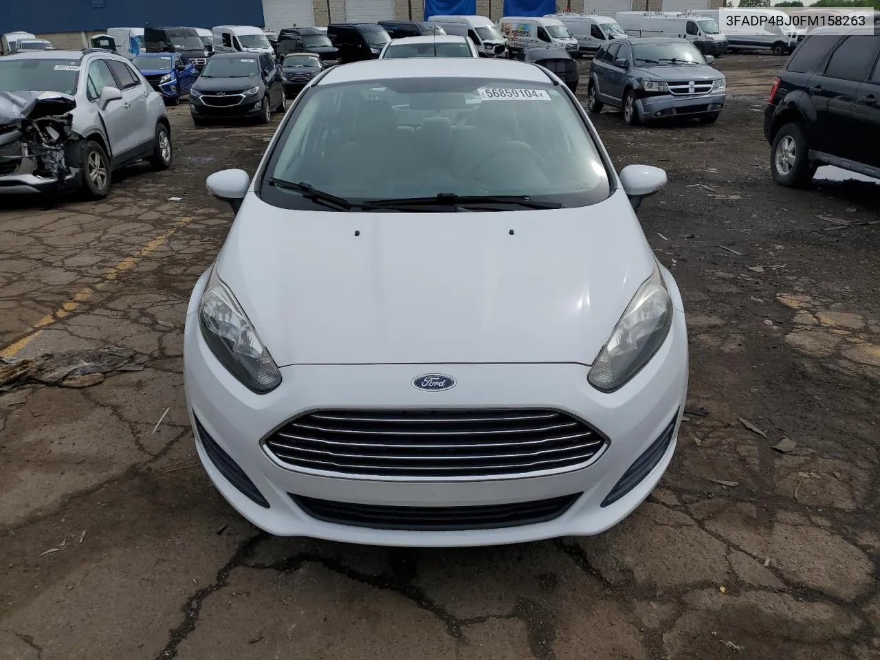 2015 Ford Fiesta Se VIN: 3FADP4BJ0FM158263 Lot: 56859104