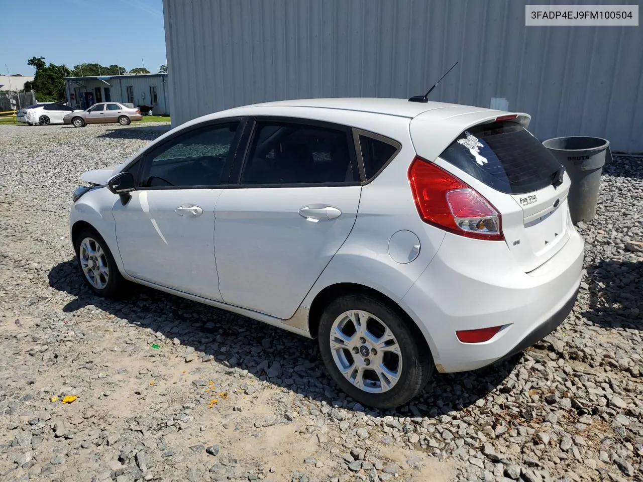 2015 Ford Fiesta Se VIN: 3FADP4EJ9FM100504 Lot: 56863594