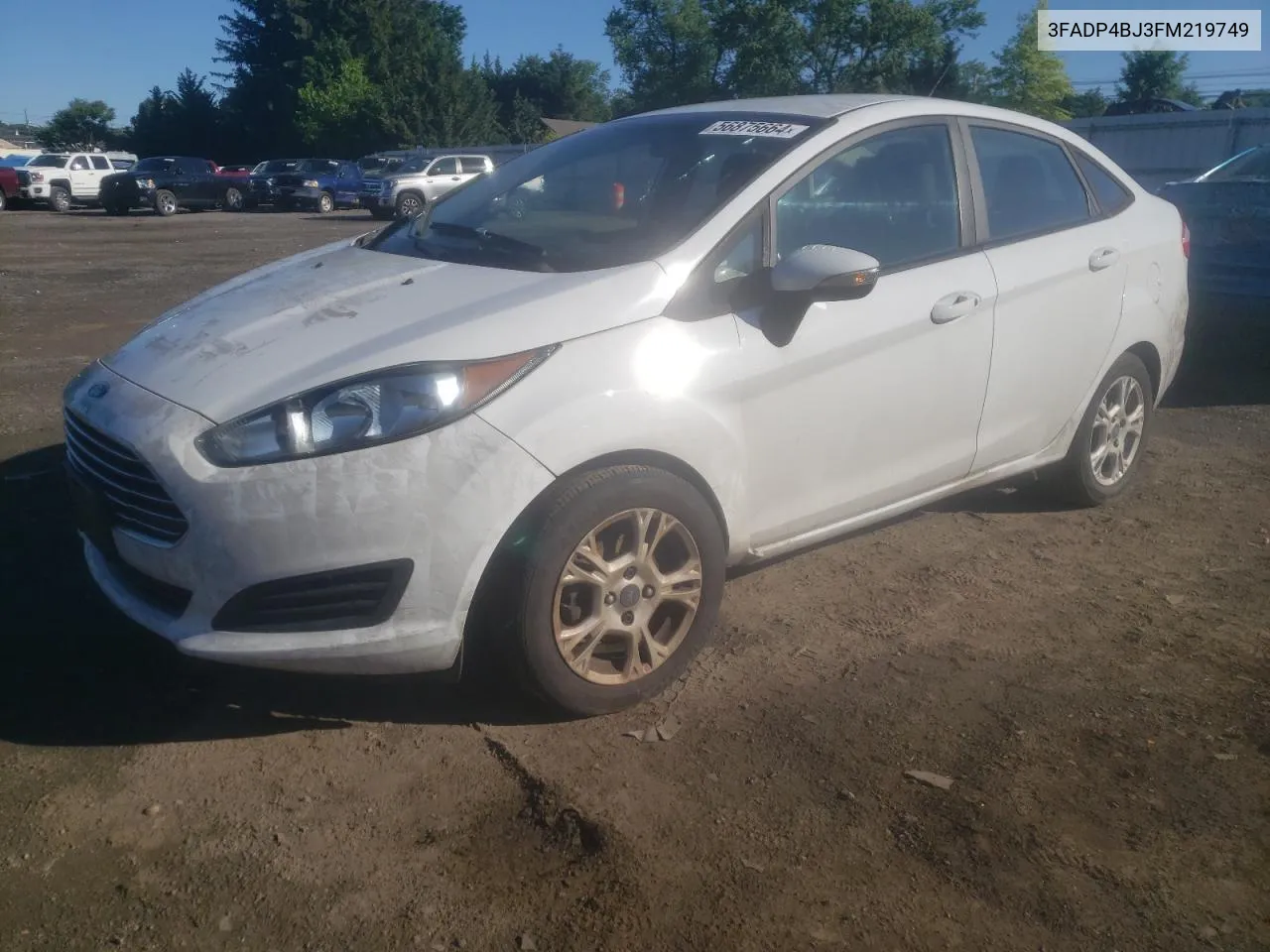 3FADP4BJ3FM219749 2015 Ford Fiesta Se